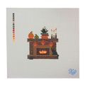 Fall Fireplace