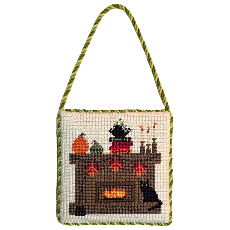 Fall Fireplace